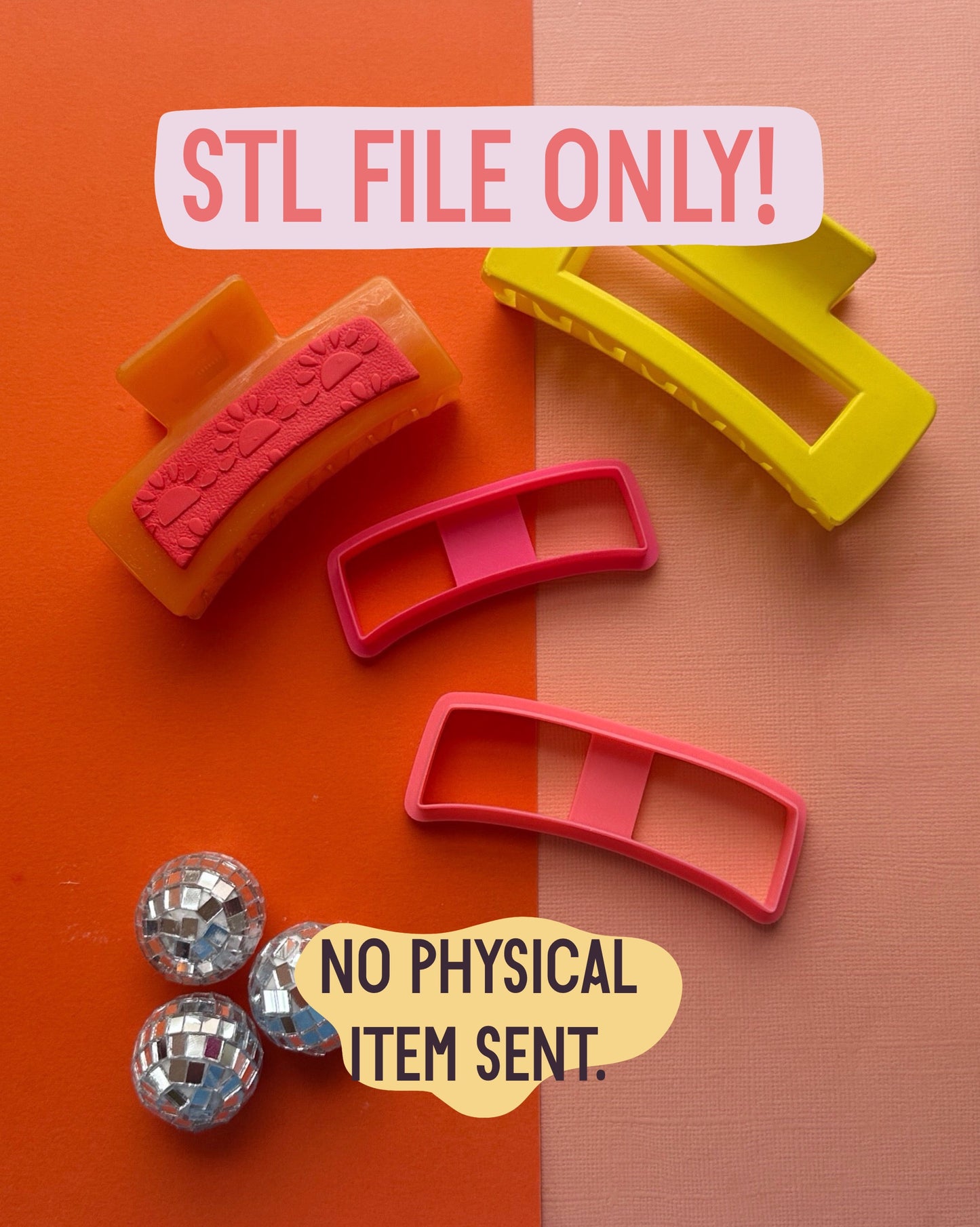 Claw Clip Clay Cutters STL FILE | DIGITAL DOWNLOAD