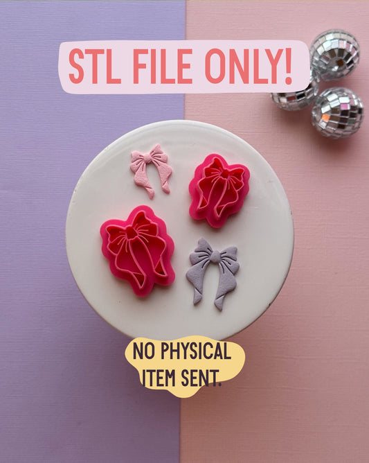 Floppy Bow STL FILE | DIGITAL DOWNLOAD