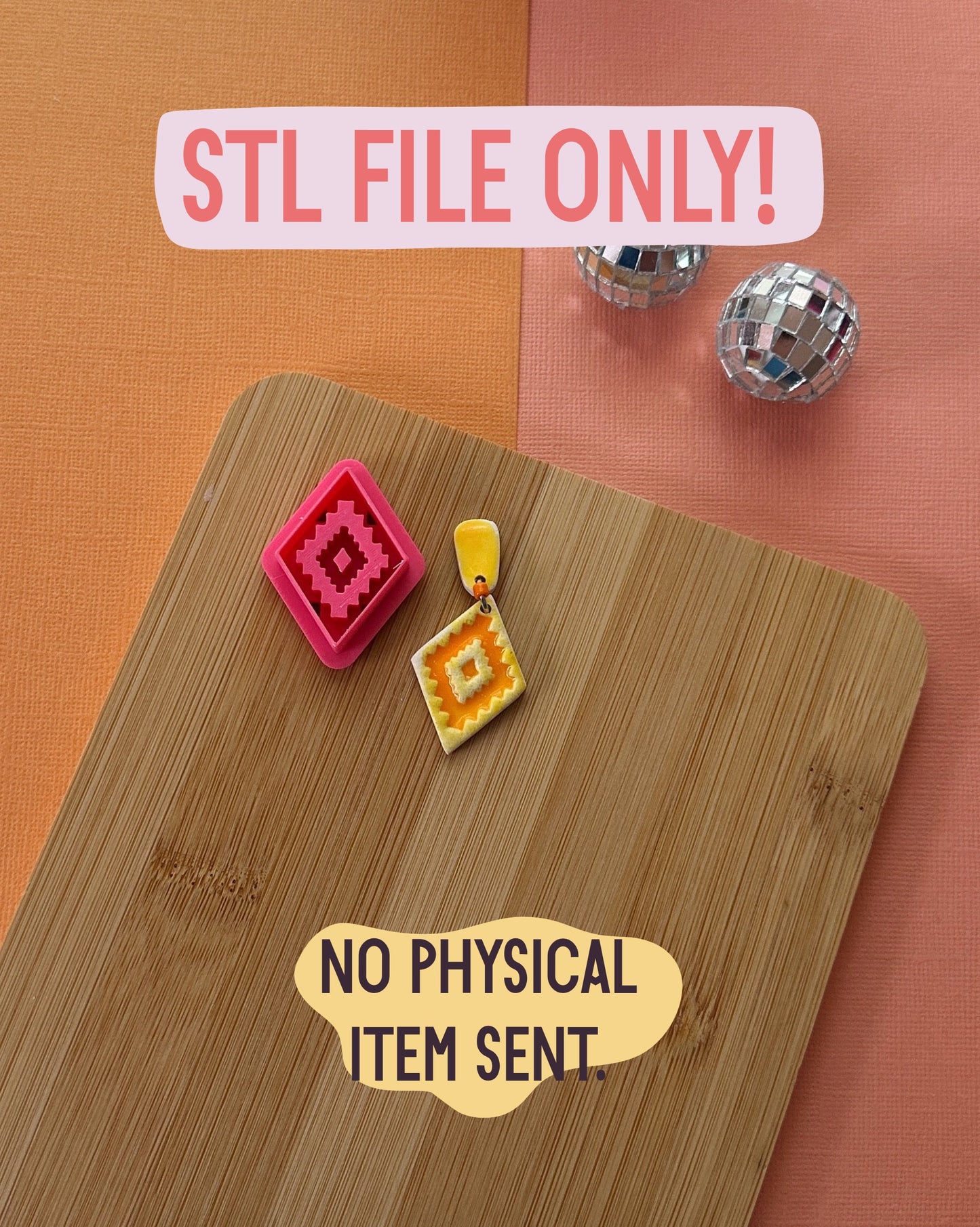 Aztec Diamond Clay Cutter STL FILE | DIGITAL DOWNLOADS