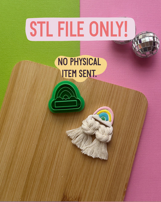 Macrame Rainbow STL FILE | DIGITAL DOWNLOAD
