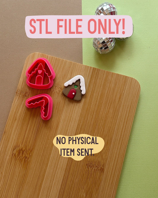 Gingerbread STL FILE | DIGITAL DOWNLOAD