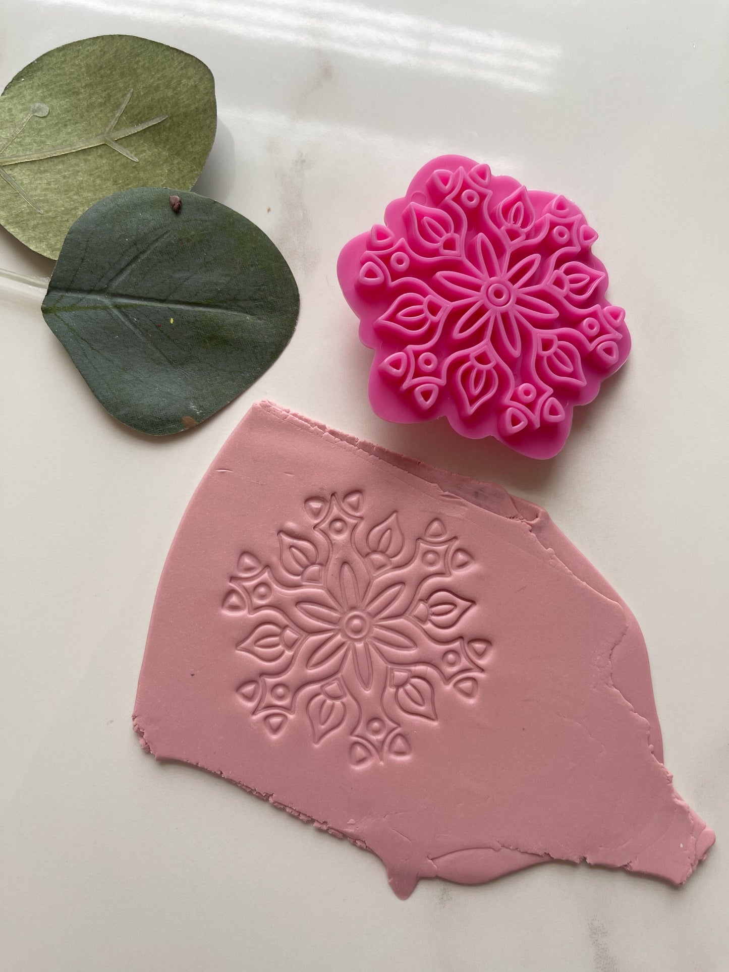 Floral Embossing Stamp