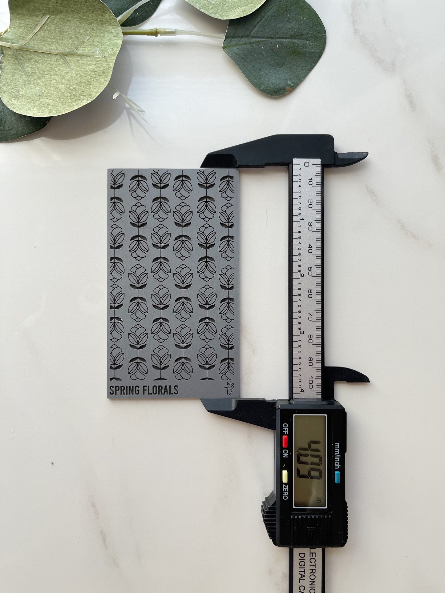 Spring Florals Texture Mat