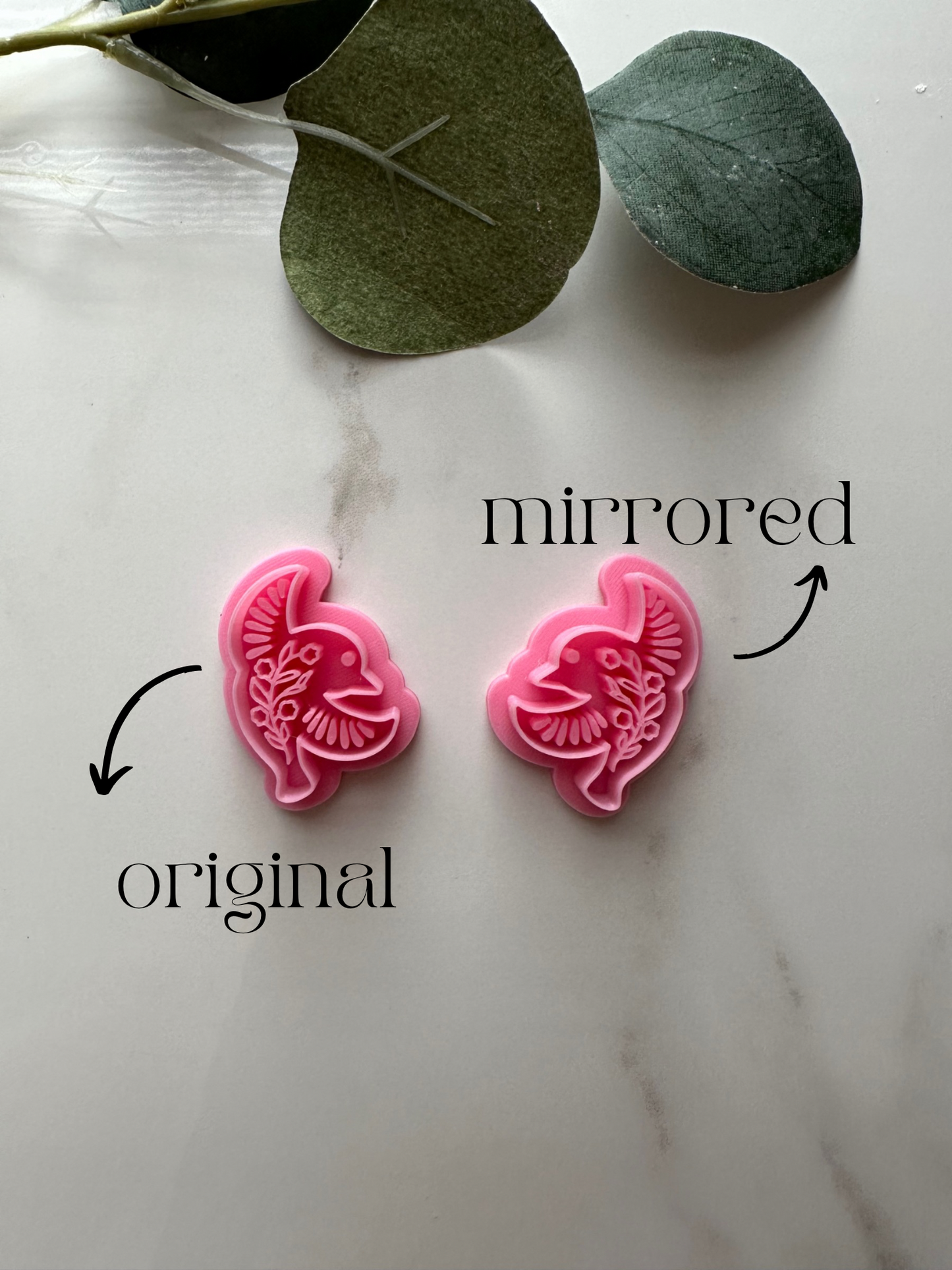 Folk Art Bird Clay Cutter