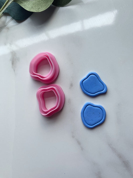 Organic Imprint Clay Cutter Set