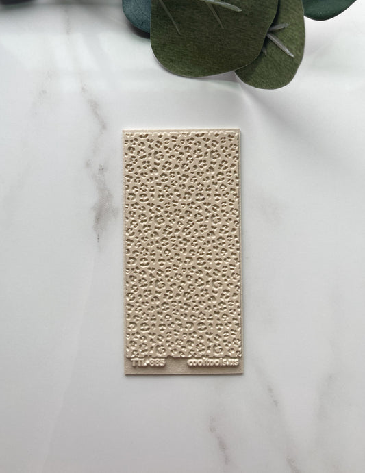 Leopard Print Embossed Texture Mat