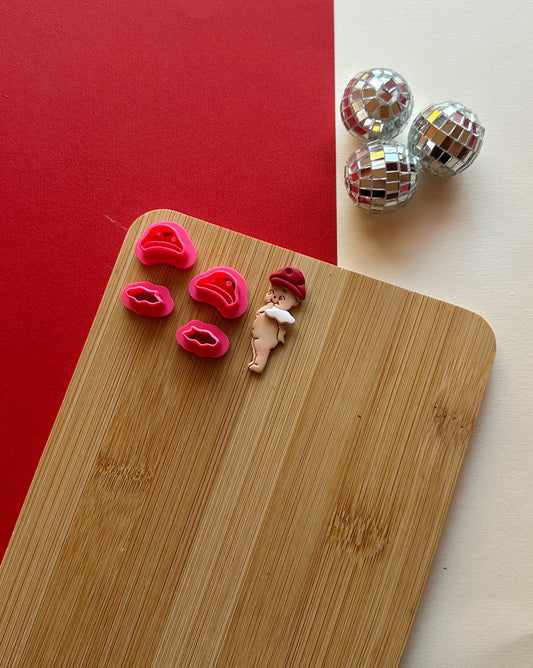 Mushroom Kewpie Outfit Clay Cutter Set