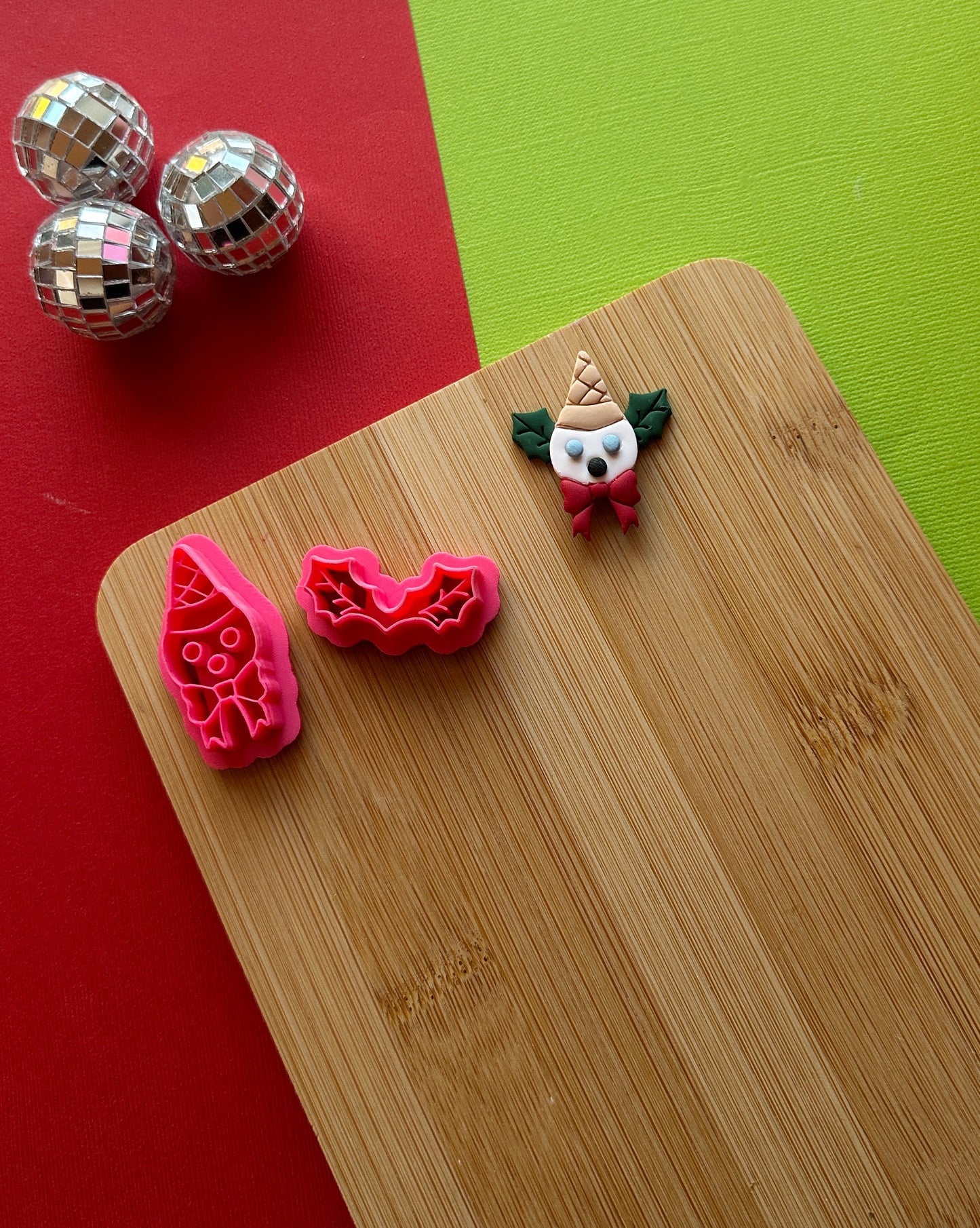 Snowman with Hat Clay Cutter Set