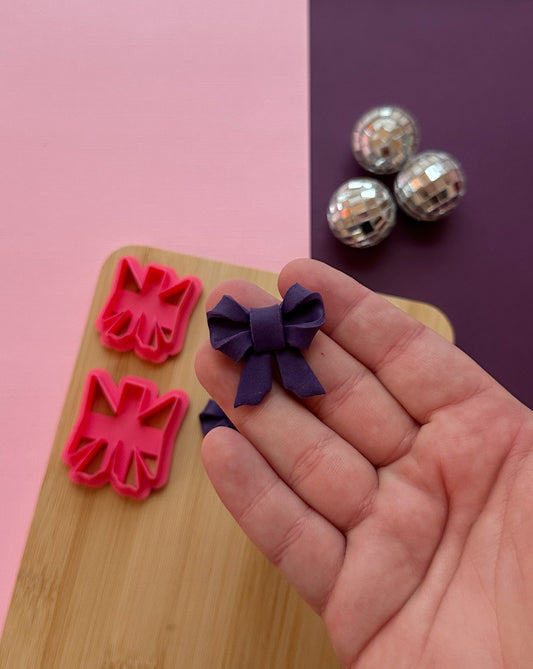 Valentine Bow Builder Clay Cutter