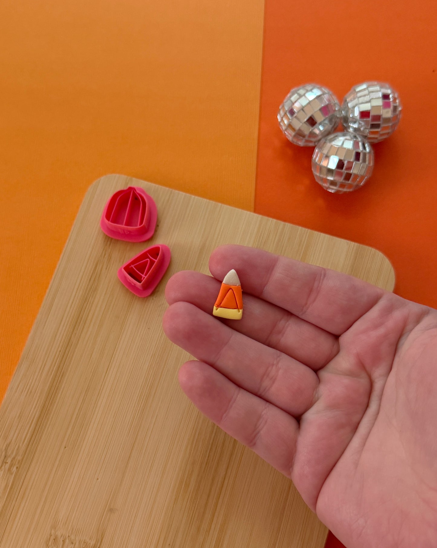 Candy Corn Clay Cutter Set