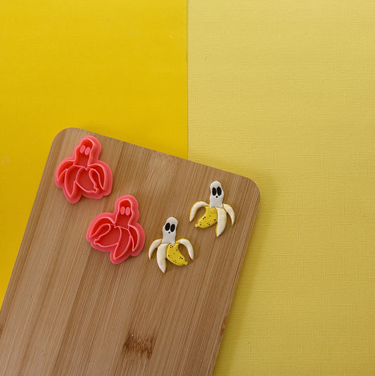 Ghost Banana Clay Cutter Set