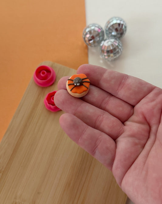 Spider Donut Clay Cutter Set