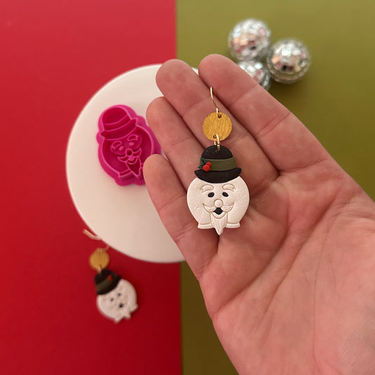 Snowman Clay Cutter