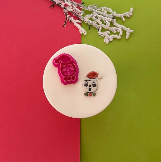 Christmas Ghost Clay Cutter