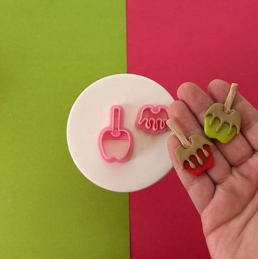 Candy Apple Clay Cutter Set