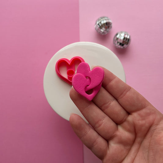 Heart Link Clay Cutter