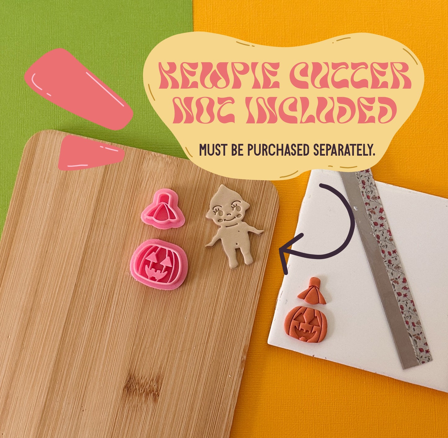 Pumpkin Kewpie Outfit Clay Cutter