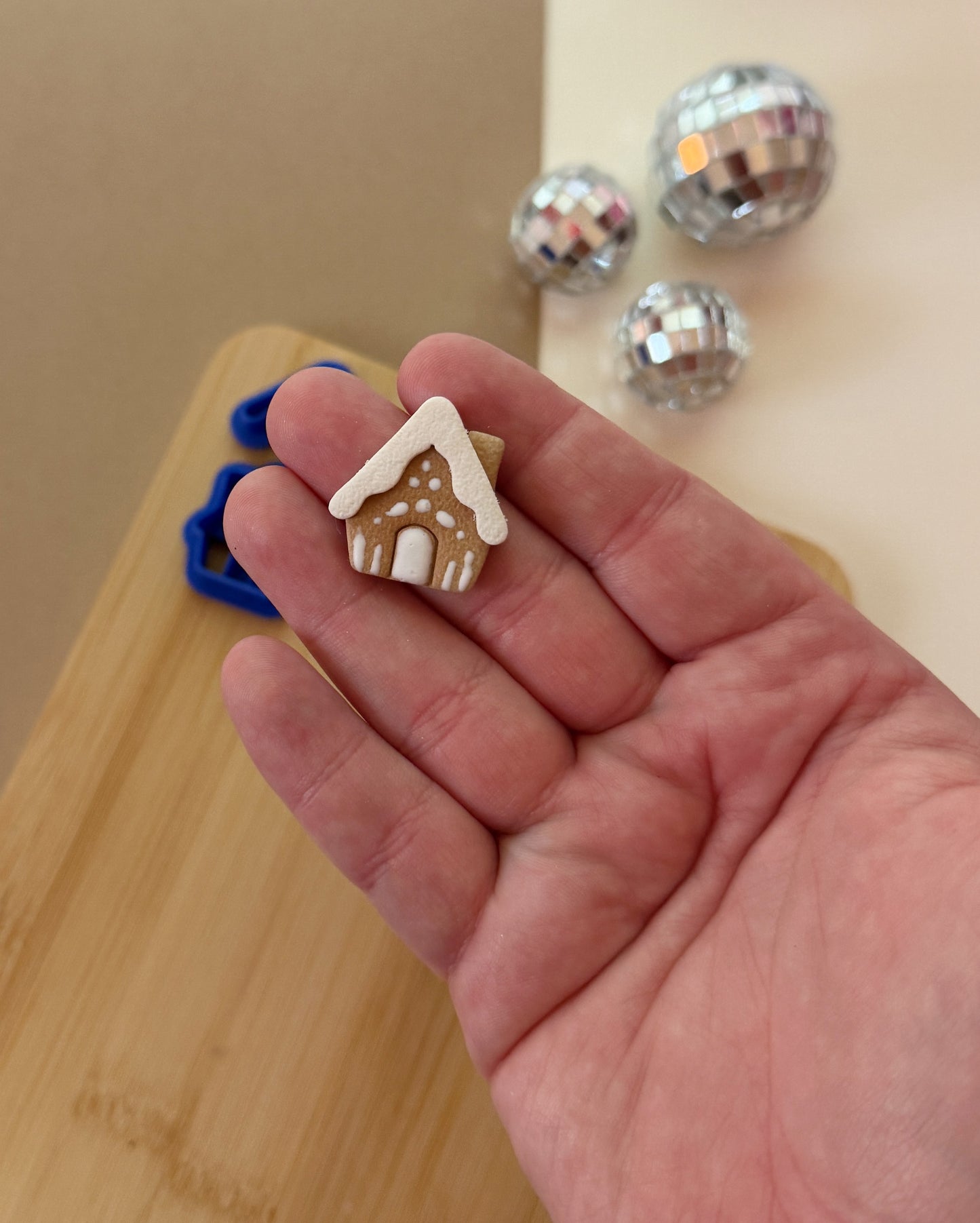 Gingerbread House Clay Cutter Set