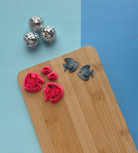 Striped Fish Clay Cutter Set