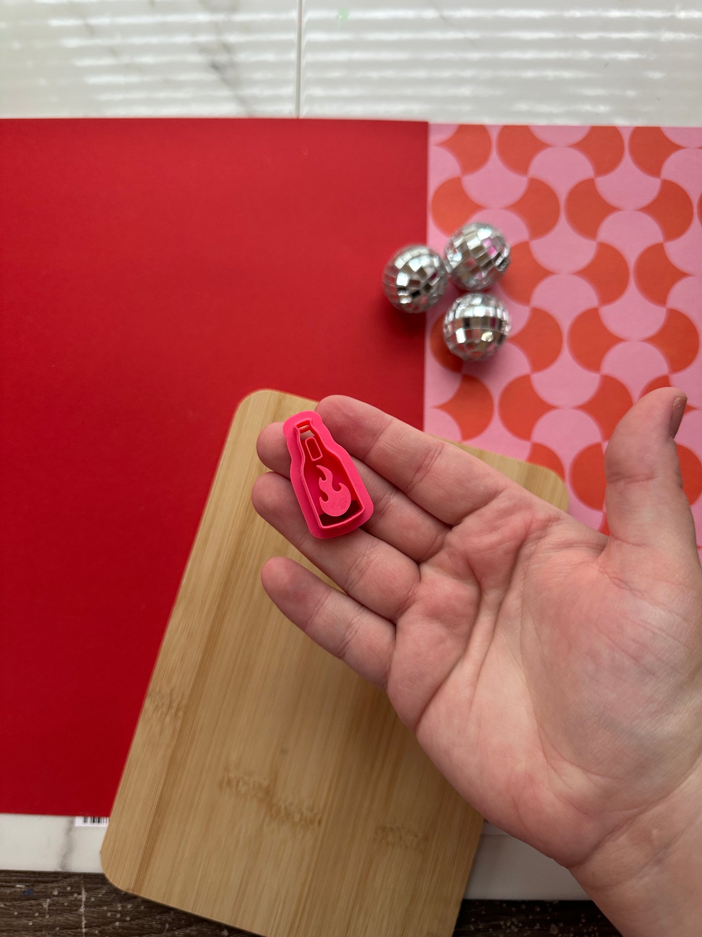 Hot Sauce Bottle Clay Cutter