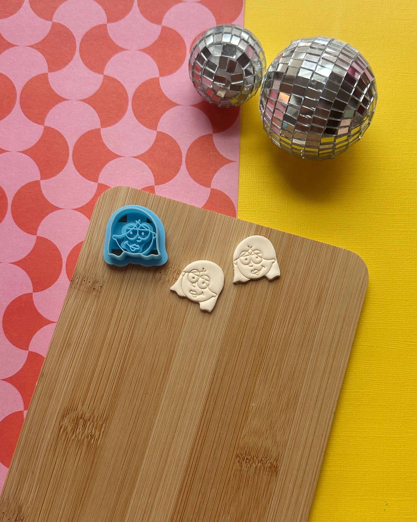 Blonde Girl Clay Cutter