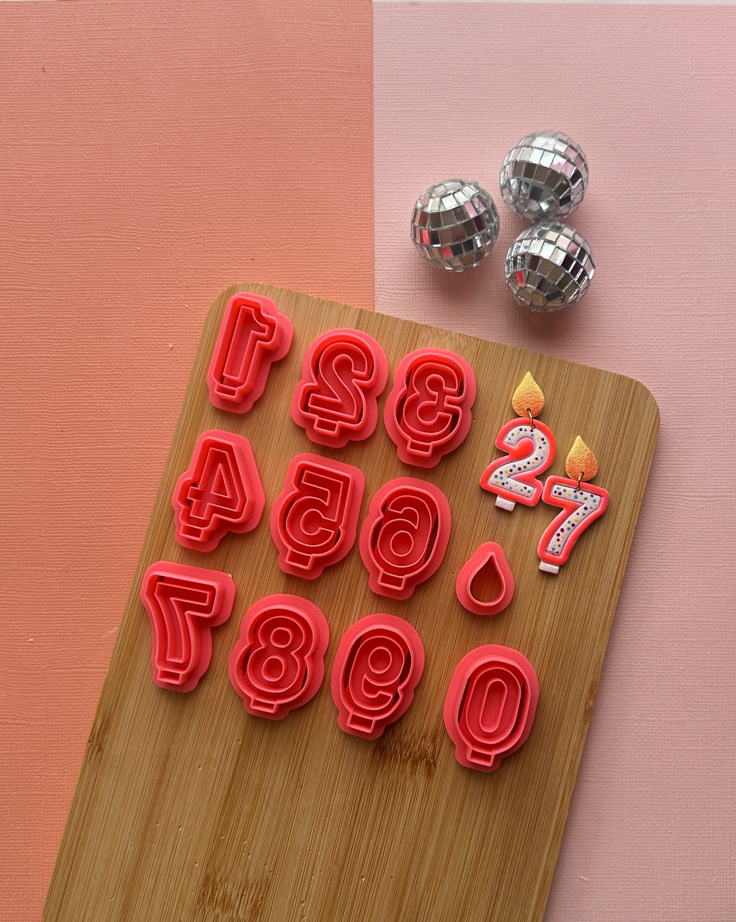 Birthday Candle Clay Cutter Set