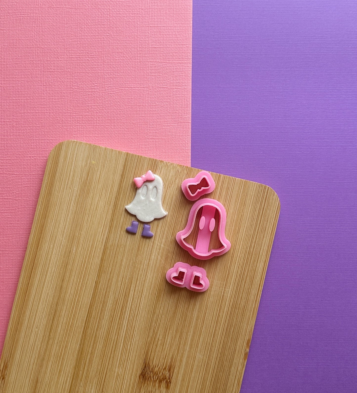 Girly Ghost Clay Cutter Set