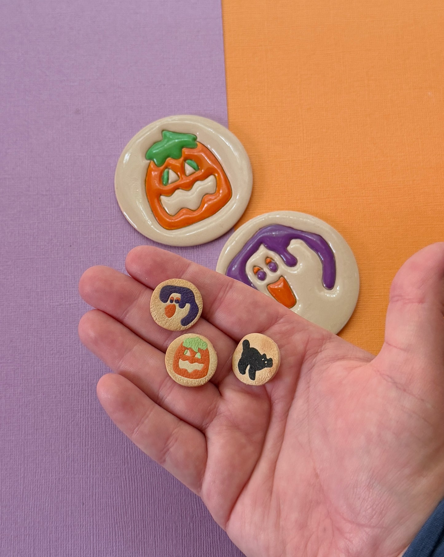 Halloween Cookie Builder Trio Clay Cutter Set
