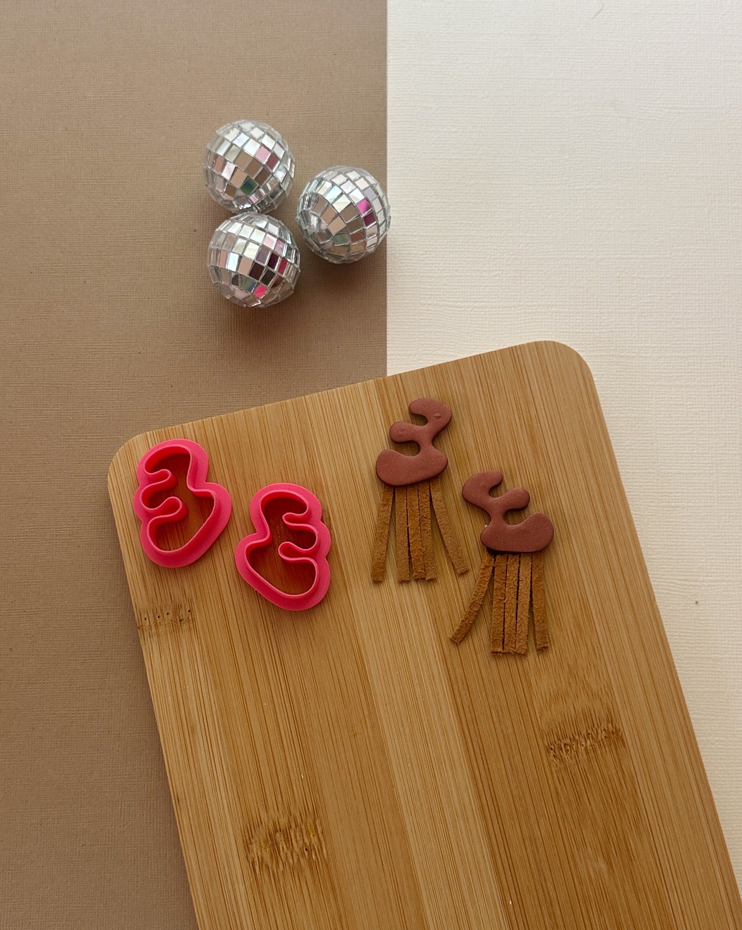 Funky ‘E’ Shape Clay Cutter Set
