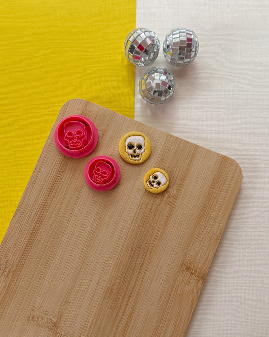 Skull Sugar Cookie Clay Cutter