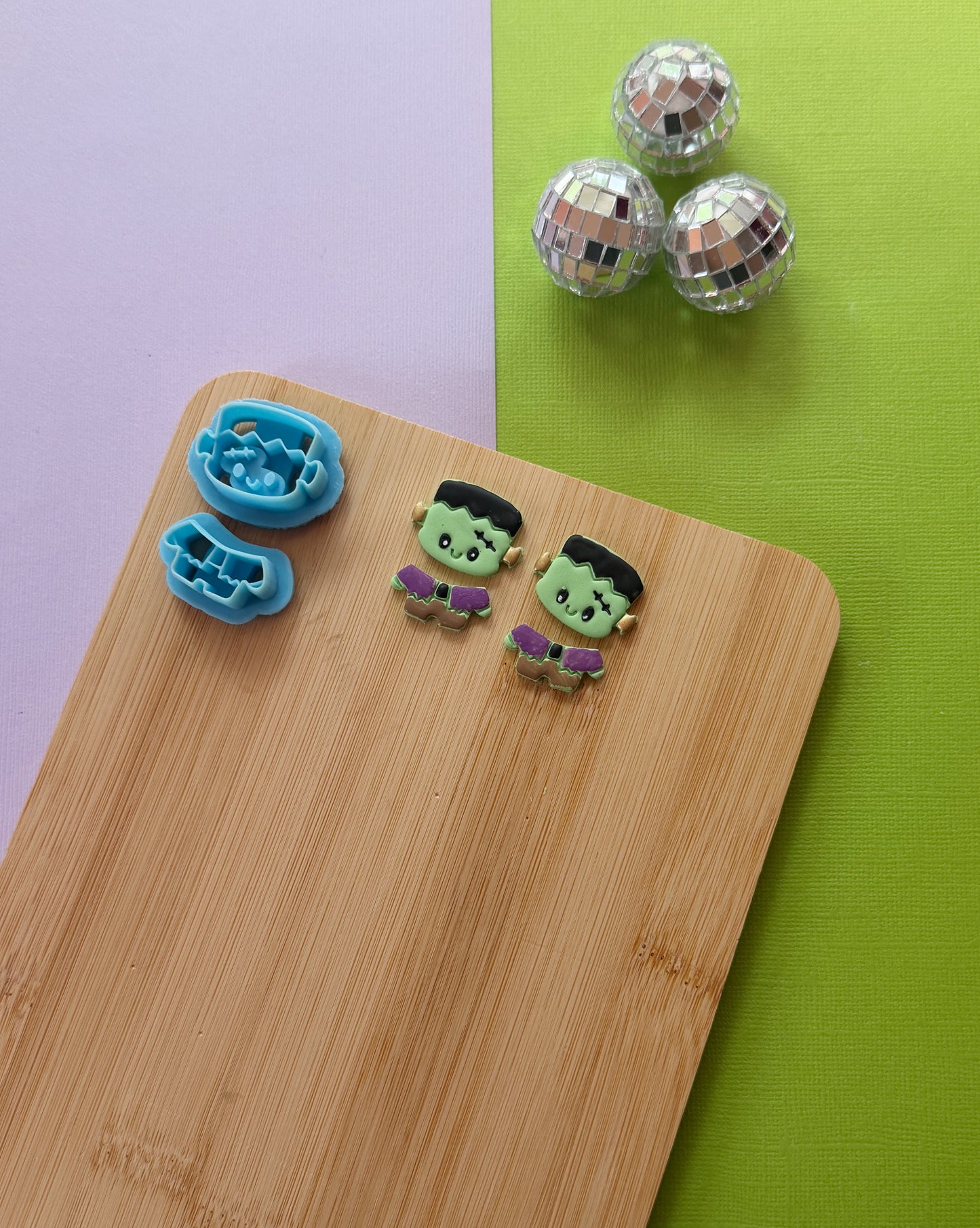 Frankenstein Clay Cutter Set