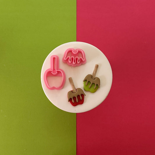 Candy Apple Clay Cutter Set