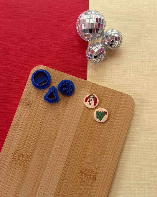 Christmas Cookie Builder Duo Clay Cutter Set