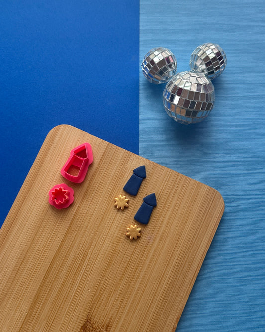 Firework Clay Cutter Set