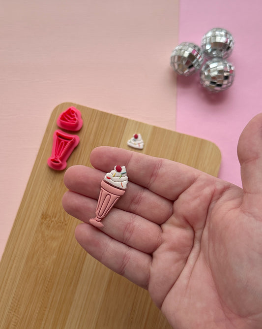 Milkshake Clay Cutter Set