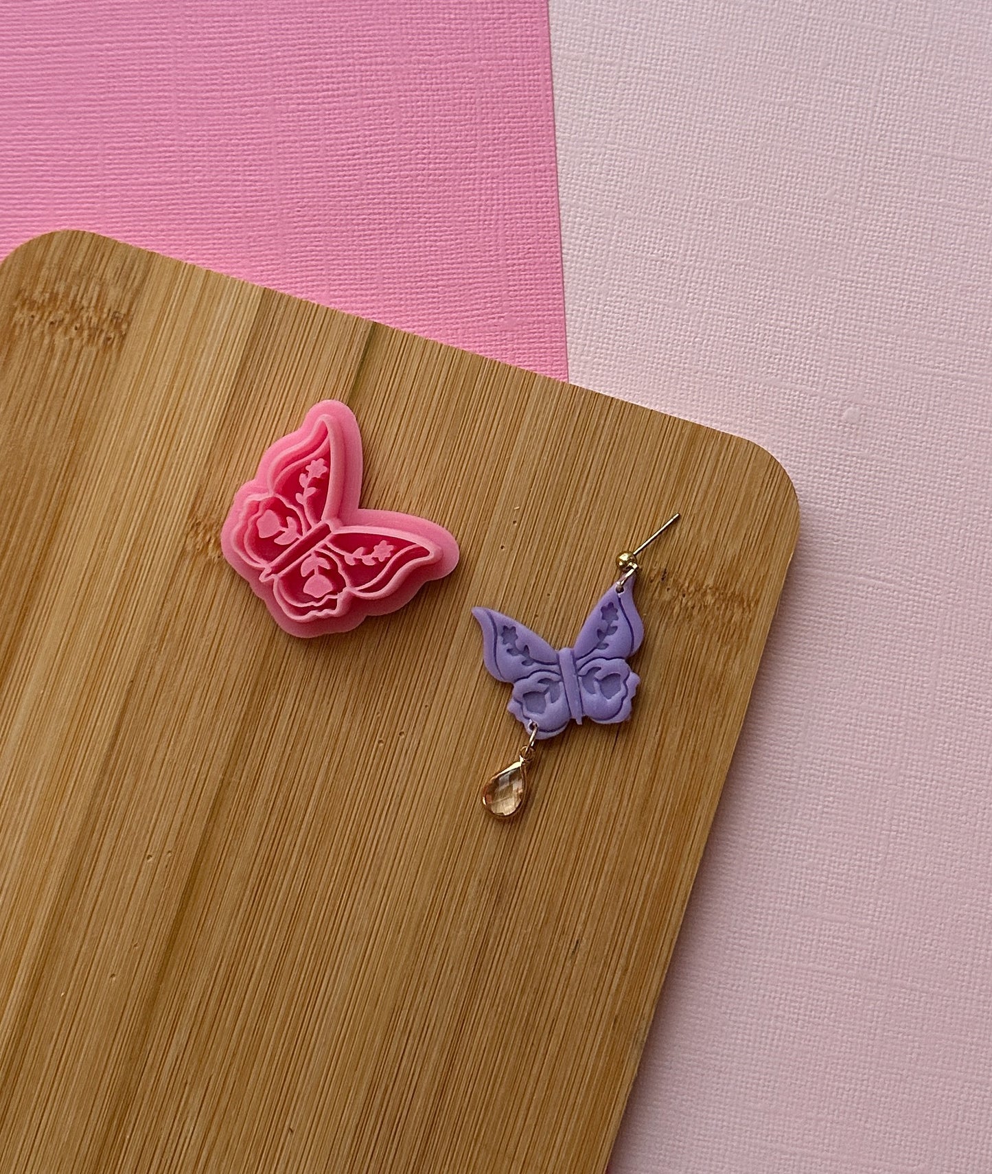 Folk Art Butterfly Clay Cutter