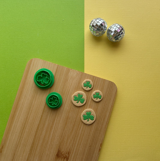 Shamrock Sugar Cookie Clay Cutter