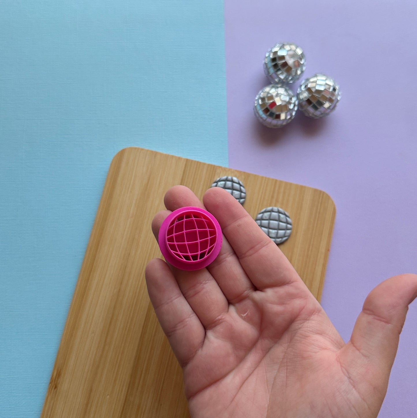 Disco Ball Clay Cutter