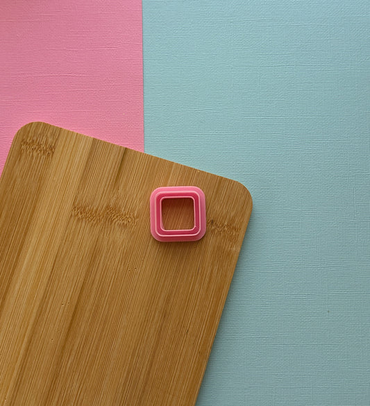 Square Border Imprint Clay Cutter
