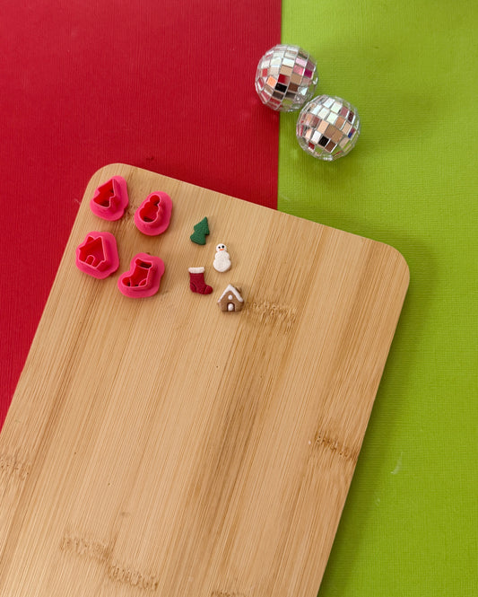 Christmas Minis Clay Cutter Set