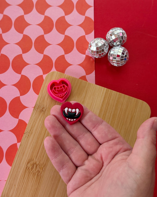 Vampire Heart Clay Cutter