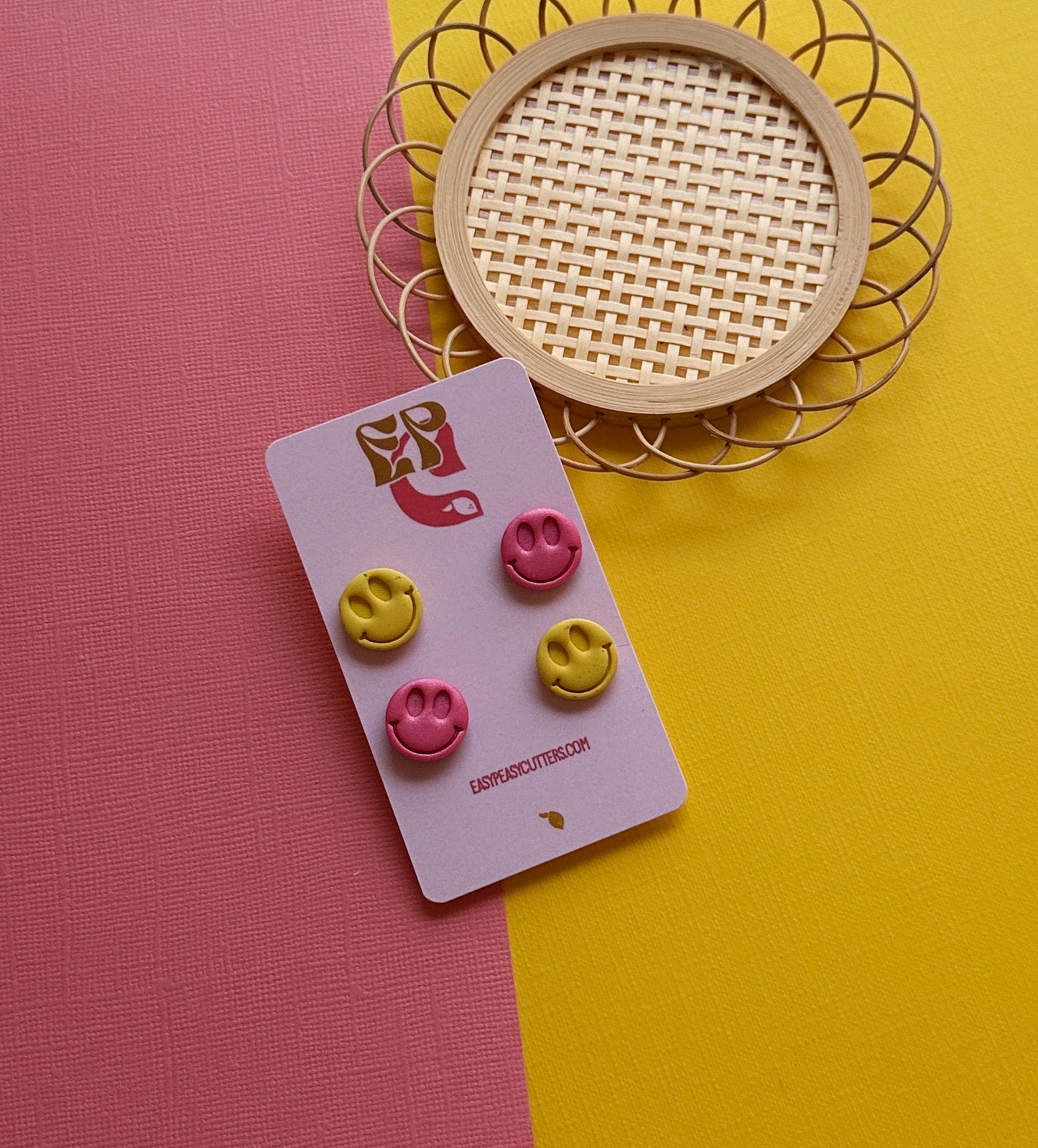 Happy Stud Pack | Polymer Clay Earrings