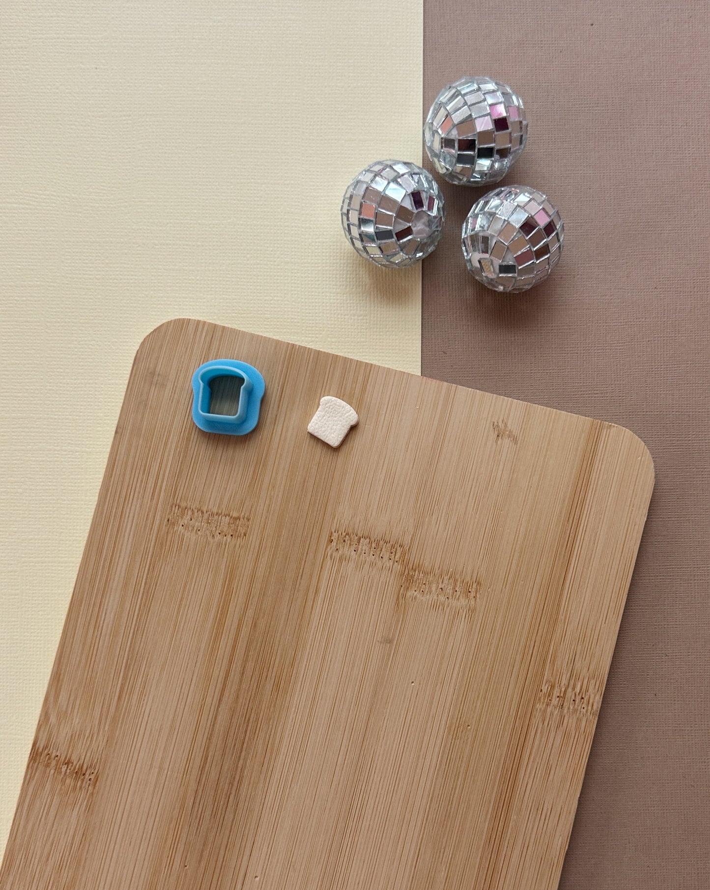 Mini Toast Stud Clay Cutter