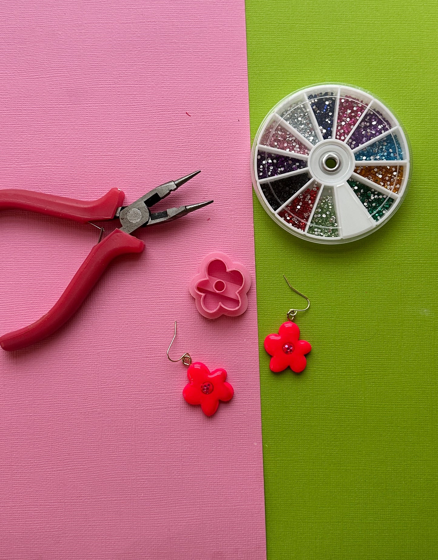 Organic Flower Clay Cutter