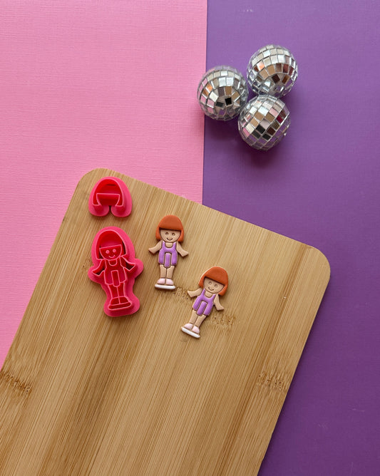 Doll Figurine Clay Cutter Set