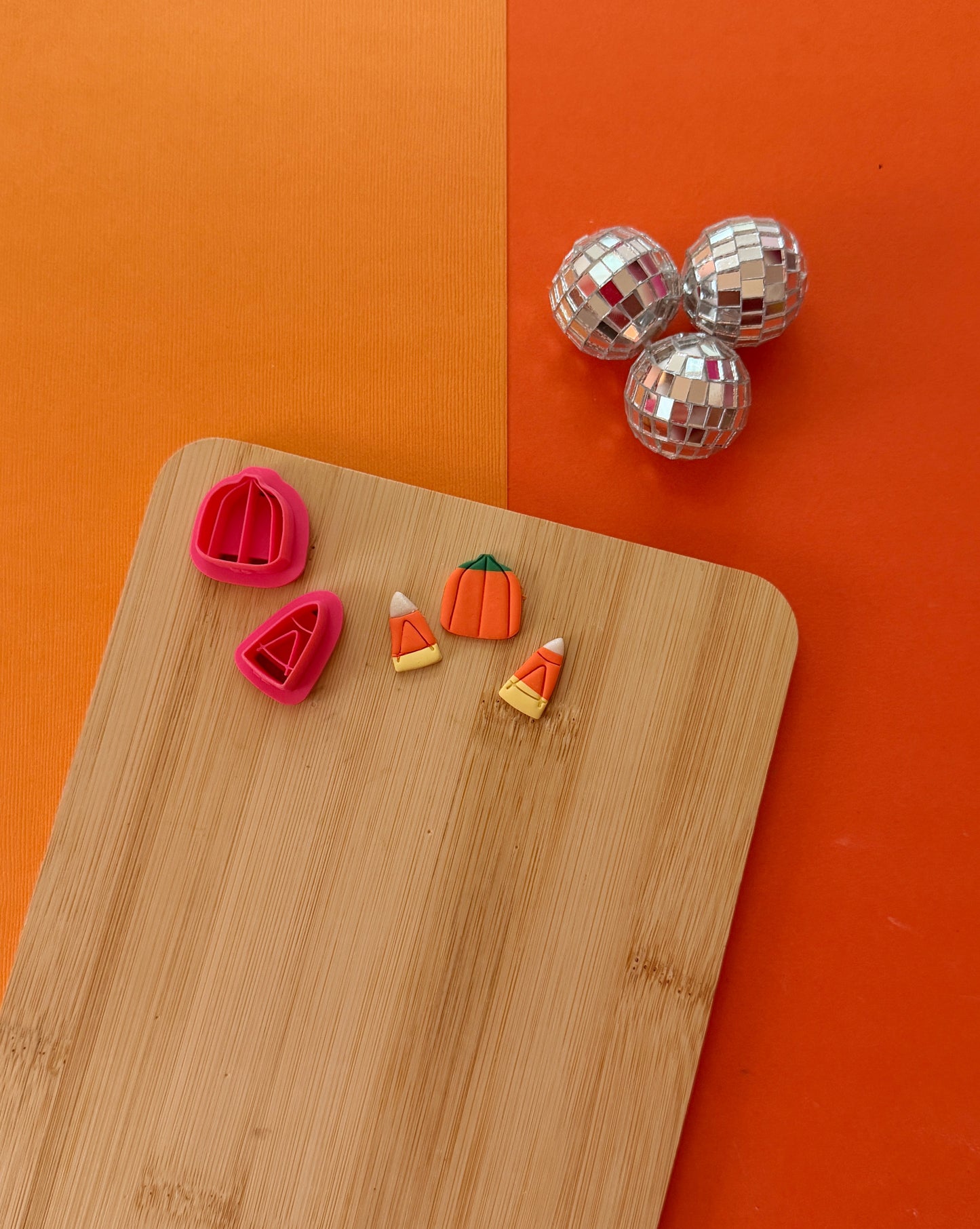 Candy Corn Clay Cutter Set