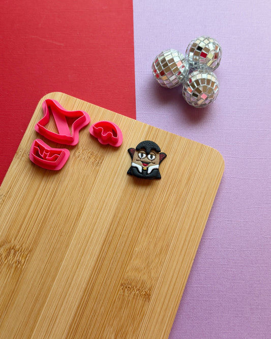 Vampire Nugget Outfit Clay Cutter Set