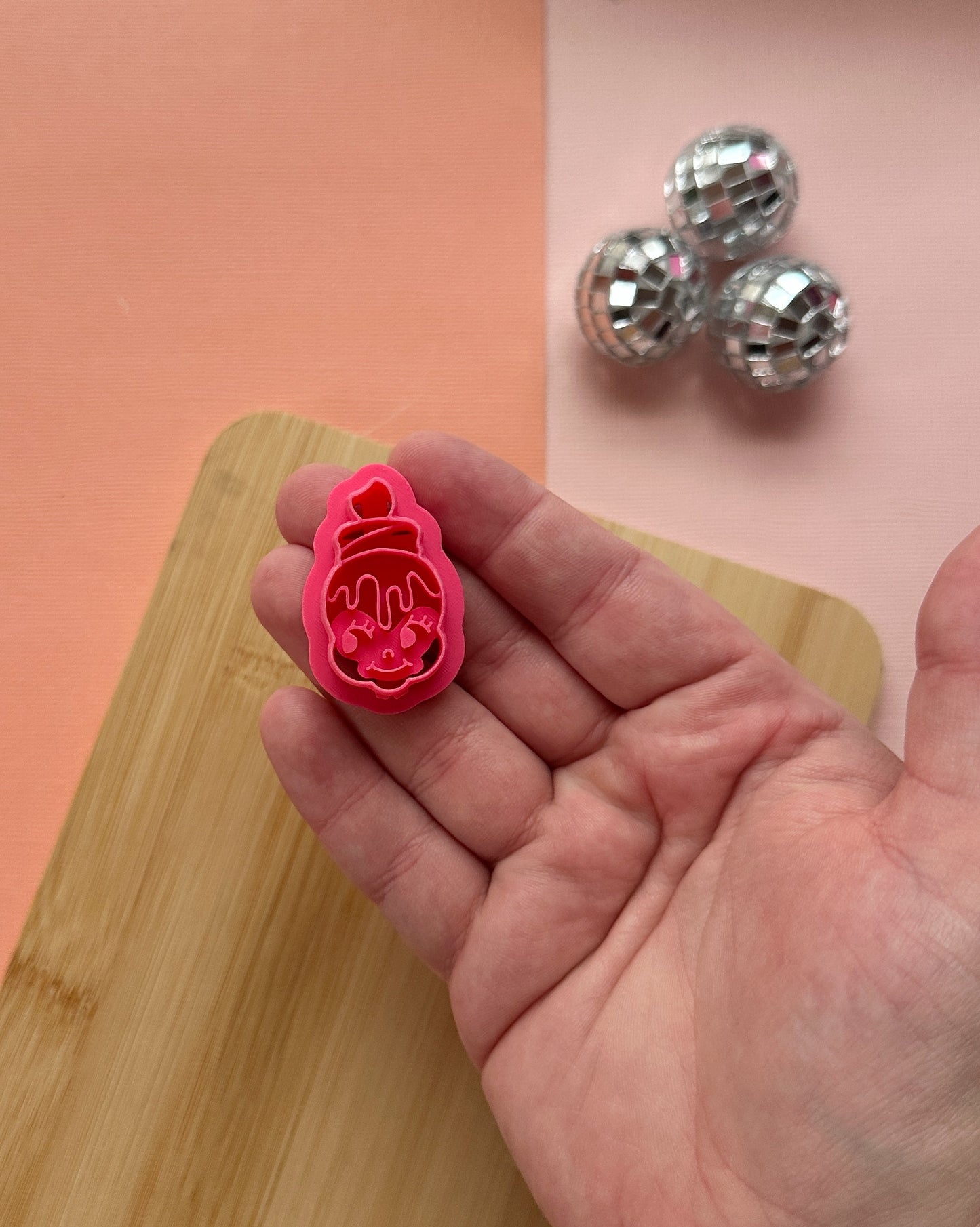 Ice Cream Kewpie Clay Cutter