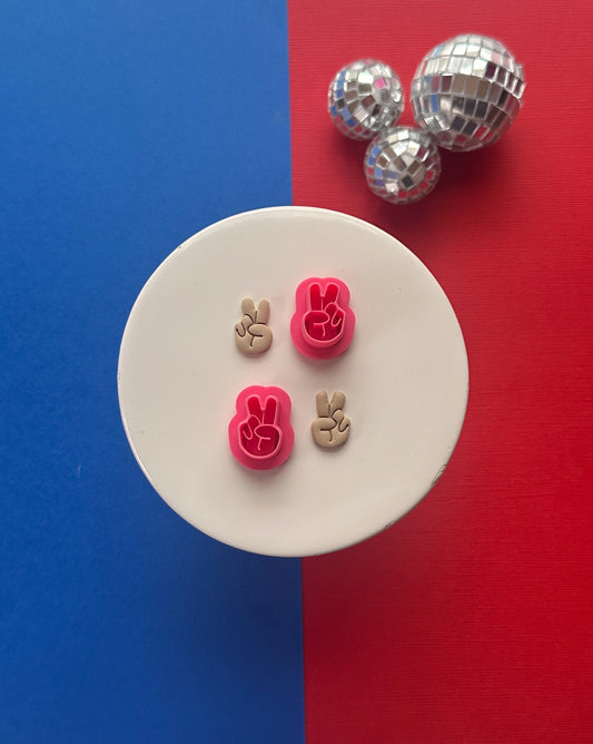 Peace Stud Clay Cutter Set