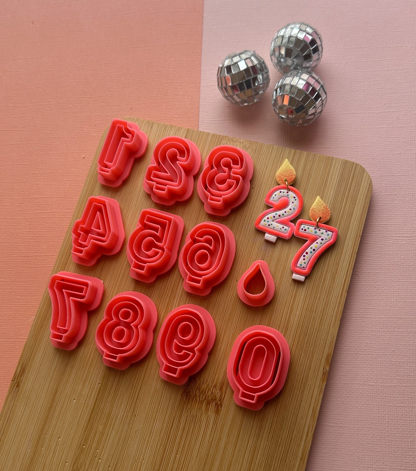 Birthday Candle Clay Cutter Set